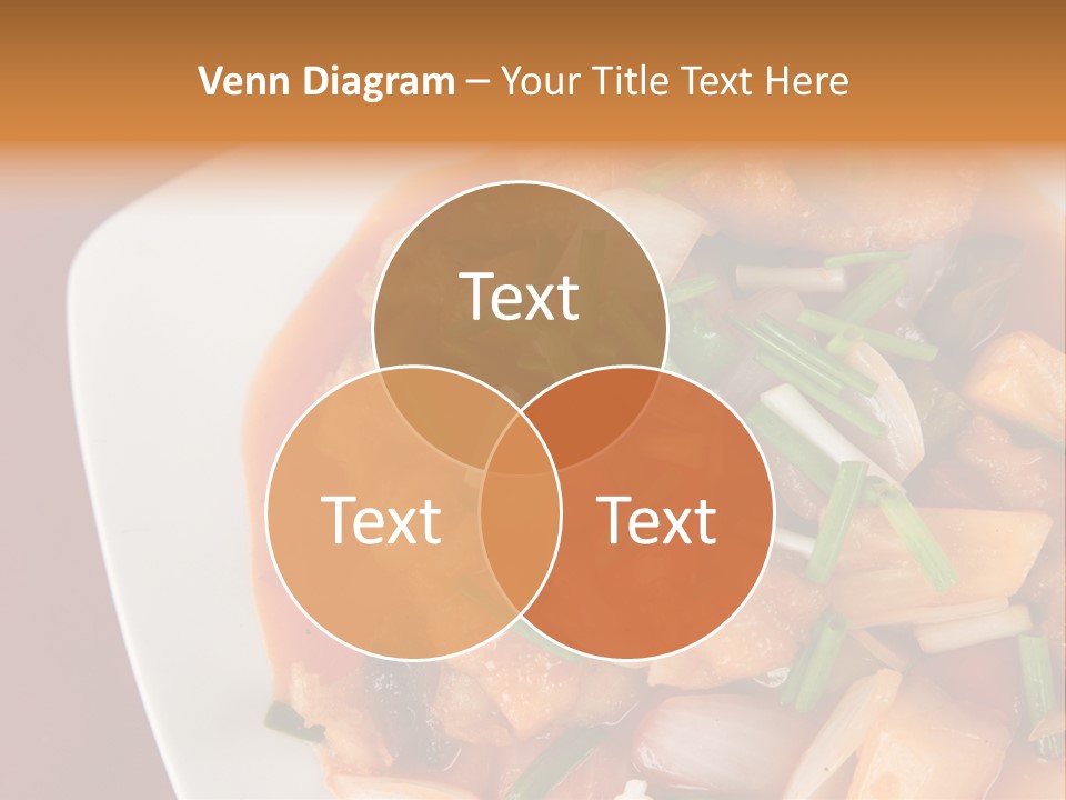 Vegetable Stir Food PowerPoint Template