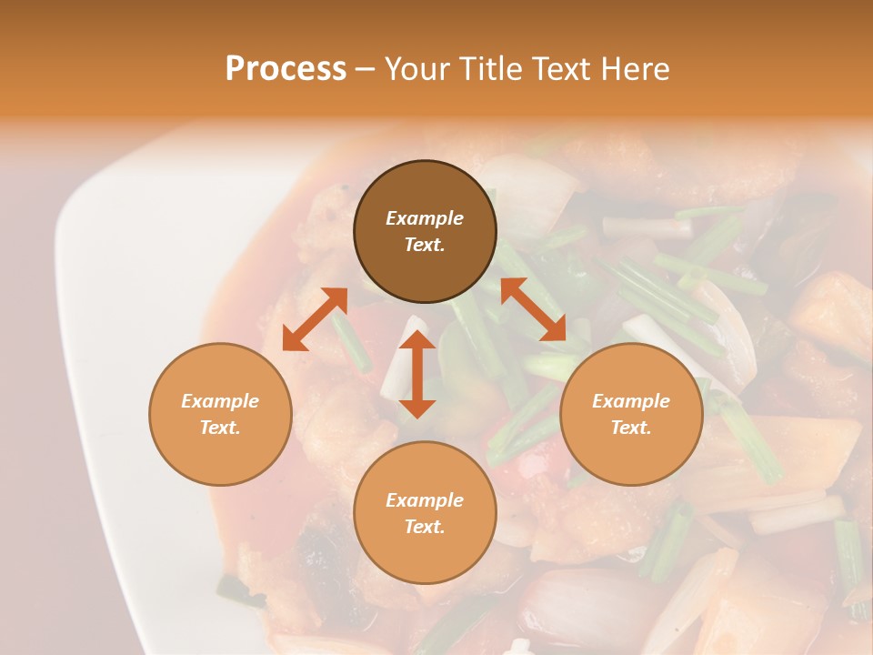 Vegetable Stir Food PowerPoint Template