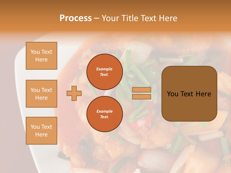 Vegetable Stir Food PowerPoint Template