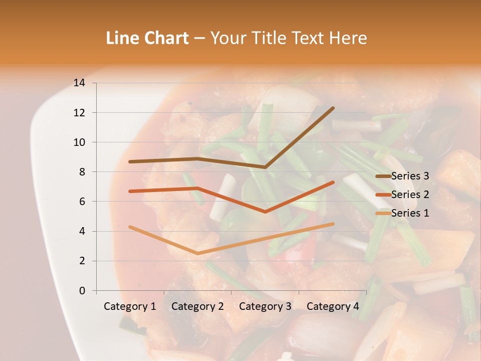 Vegetable Stir Food PowerPoint Template