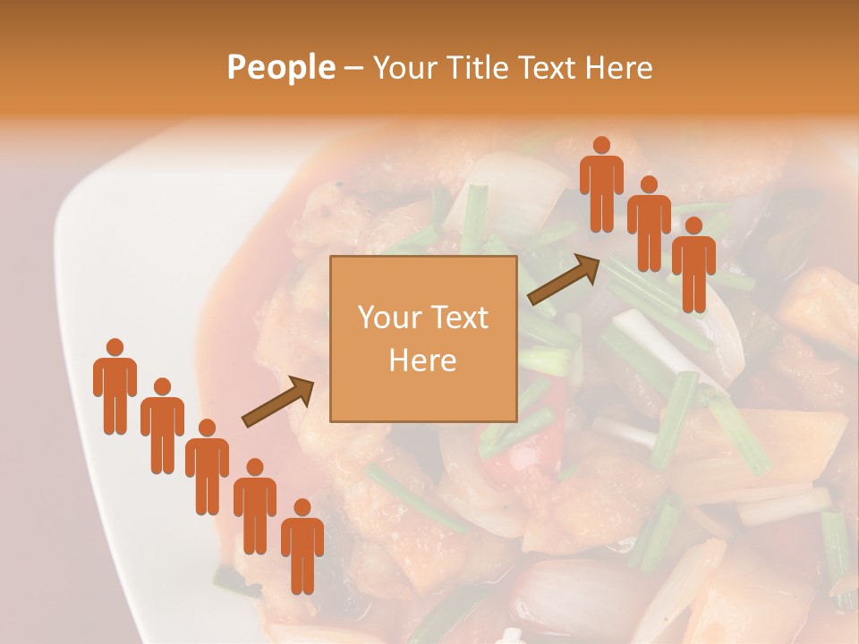 Vegetable Stir Food PowerPoint Template