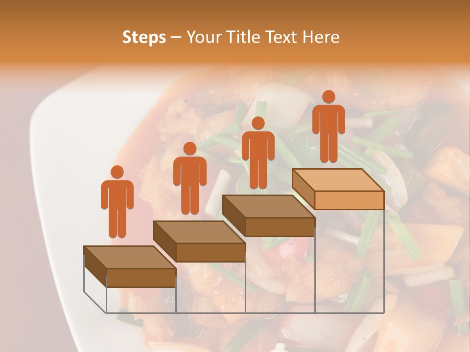 Vegetable Stir Food PowerPoint Template