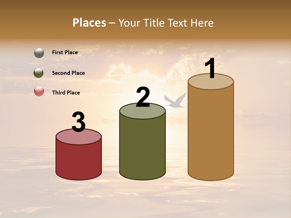 Tourism Ecological Texture PowerPoint Template