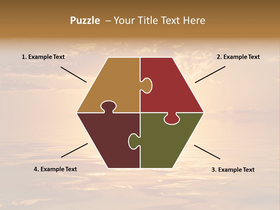 Tourism Ecological Texture PowerPoint Template