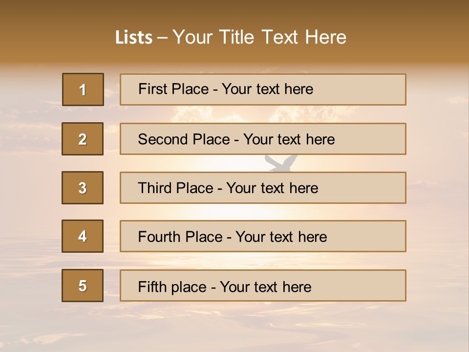Tourism Ecological Texture PowerPoint Template