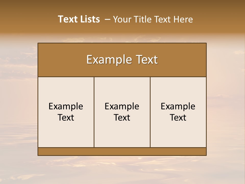 Tourism Ecological Texture PowerPoint Template