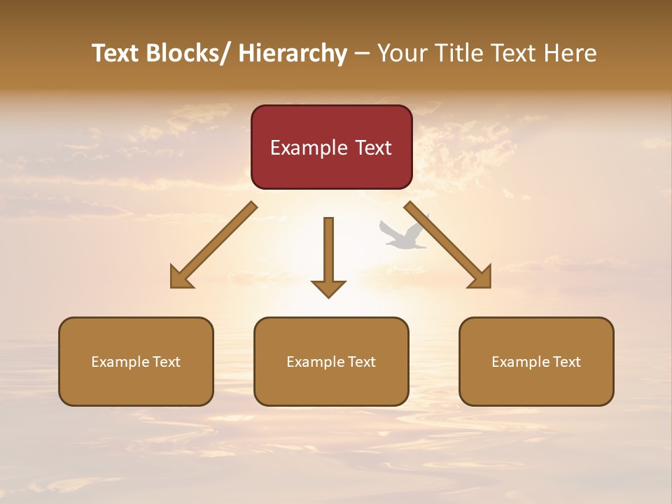 Tourism Ecological Texture PowerPoint Template