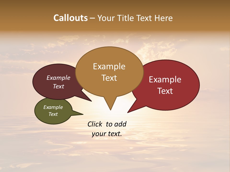 Tourism Ecological Texture PowerPoint Template
