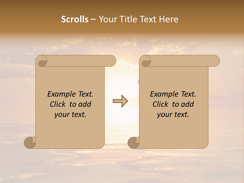 Tourism Ecological Texture PowerPoint Template
