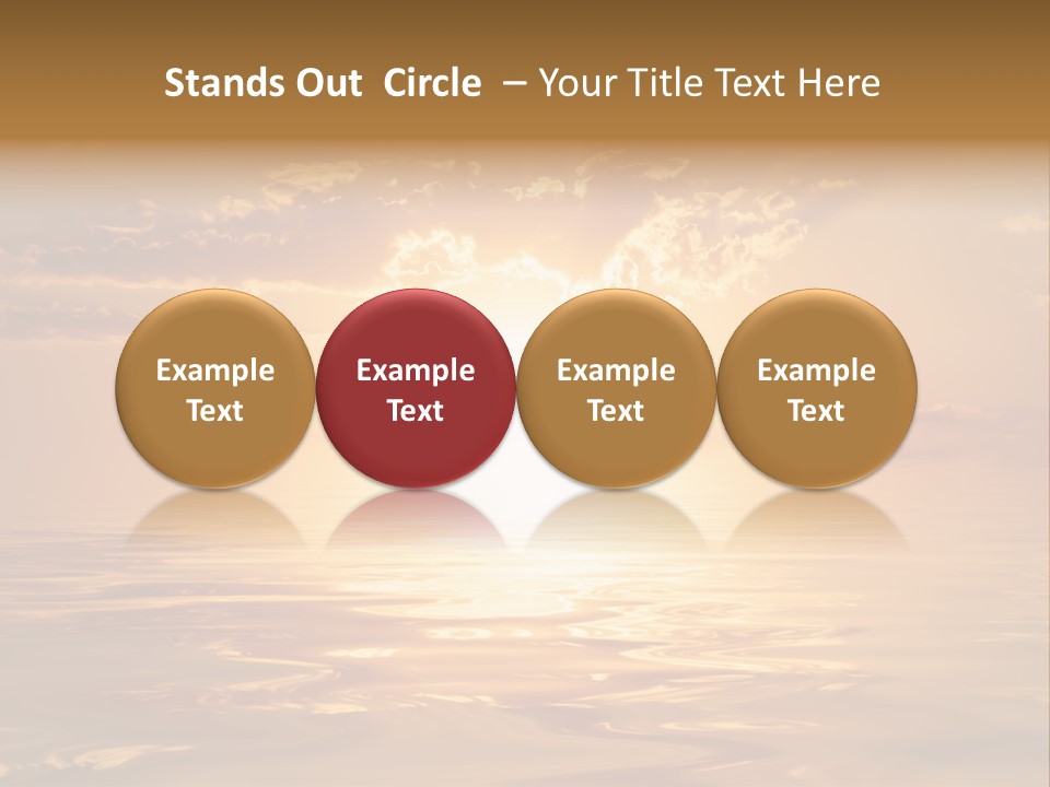 Tourism Ecological Texture PowerPoint Template