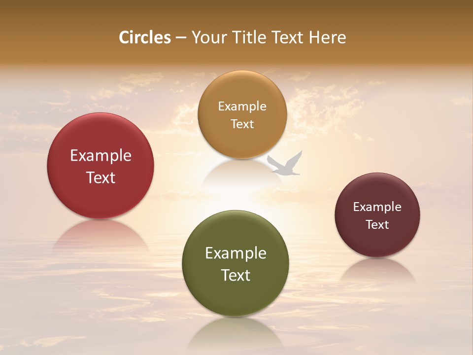 Tourism Ecological Texture PowerPoint Template