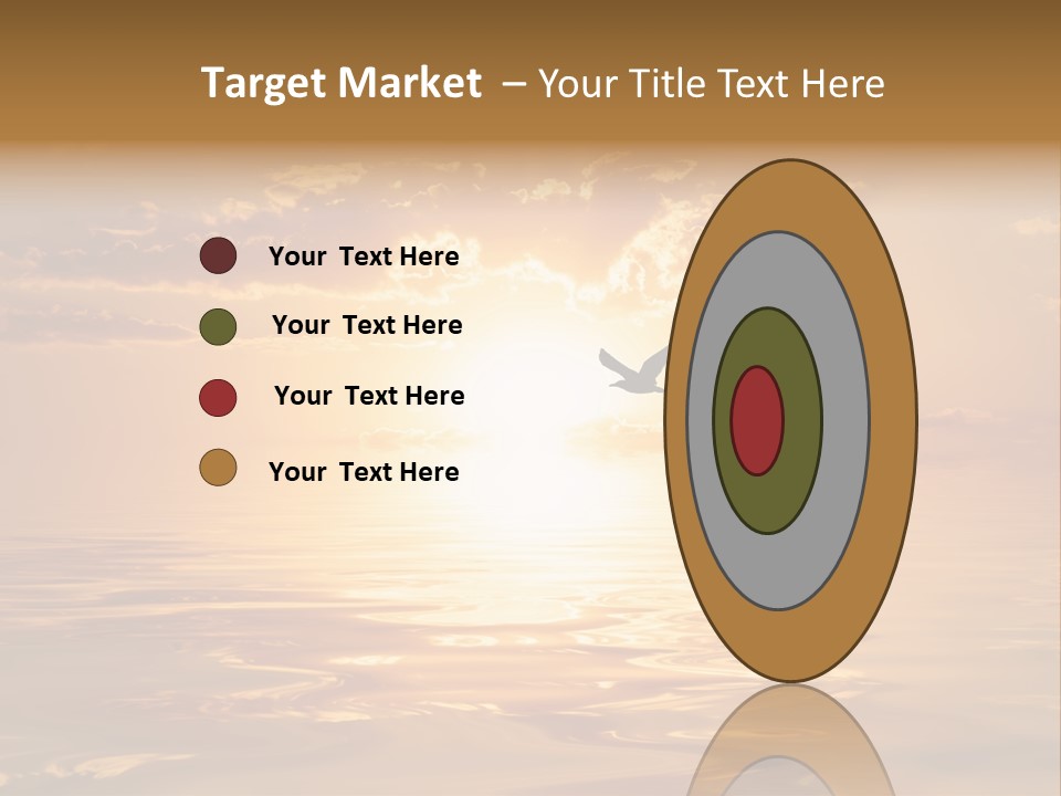 Tourism Ecological Texture PowerPoint Template