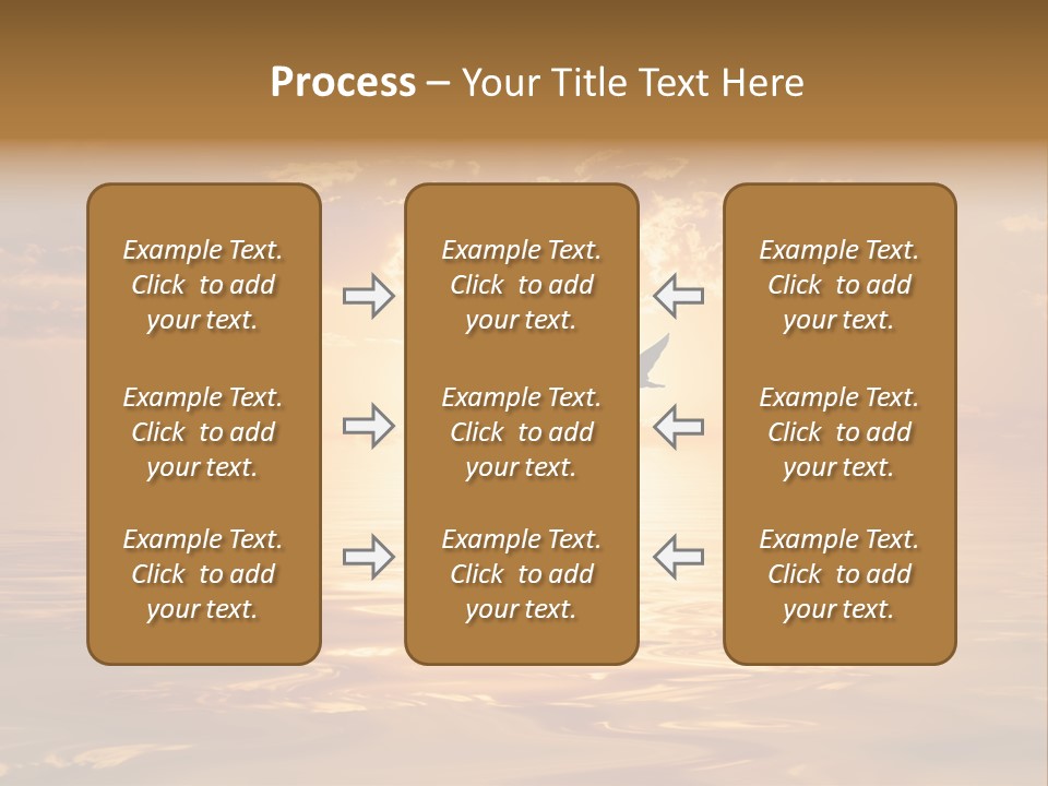 Tourism Ecological Texture PowerPoint Template