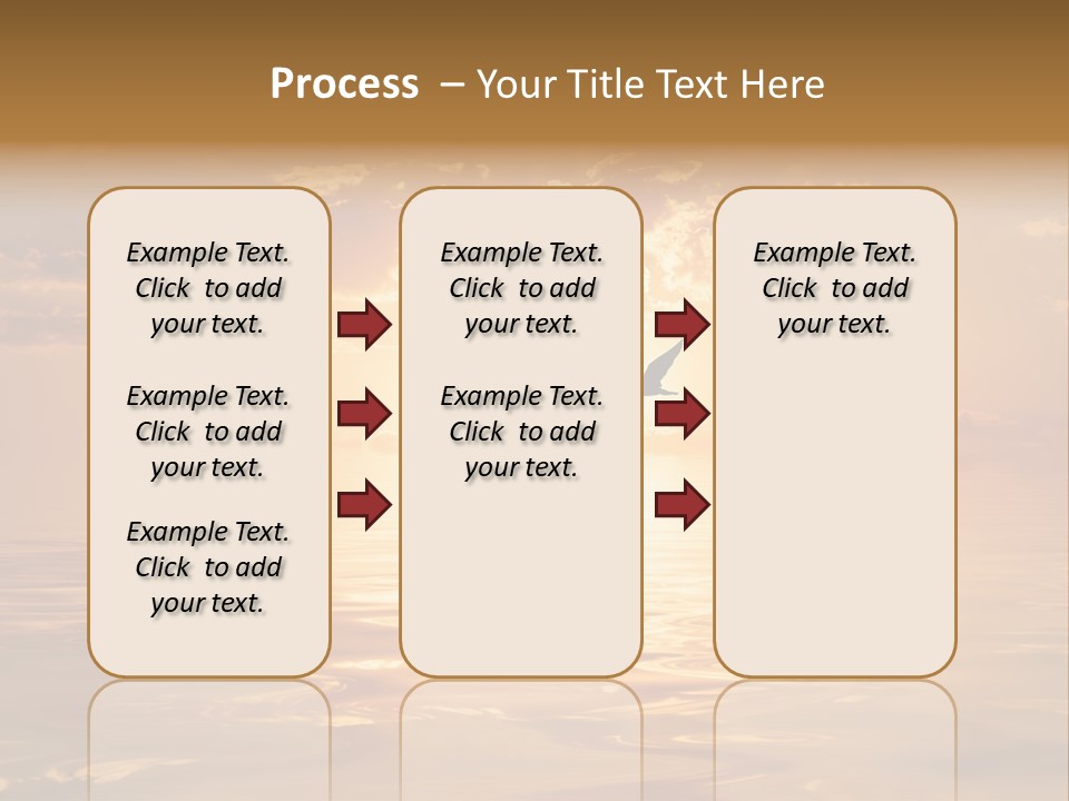 Tourism Ecological Texture PowerPoint Template
