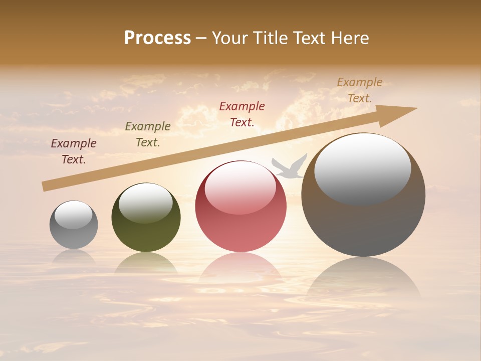Tourism Ecological Texture PowerPoint Template