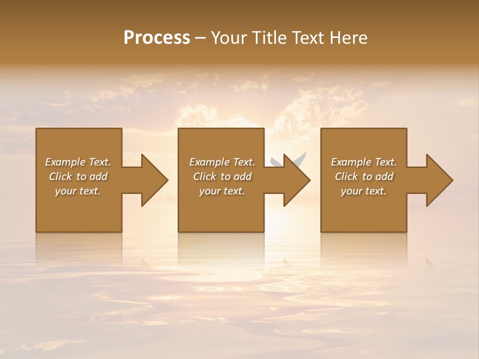 Tourism Ecological Texture PowerPoint Template