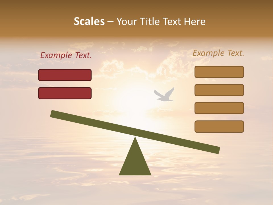 Tourism Ecological Texture PowerPoint Template