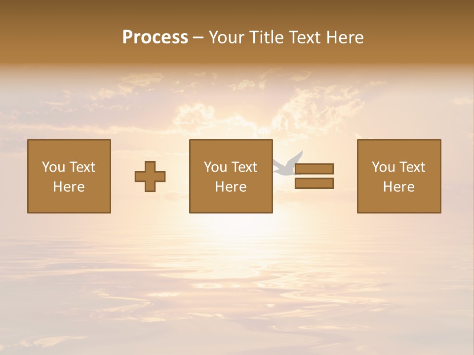 Tourism Ecological Texture PowerPoint Template