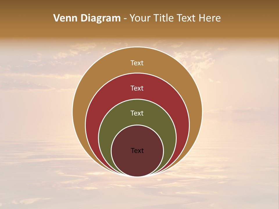 Tourism Ecological Texture PowerPoint Template