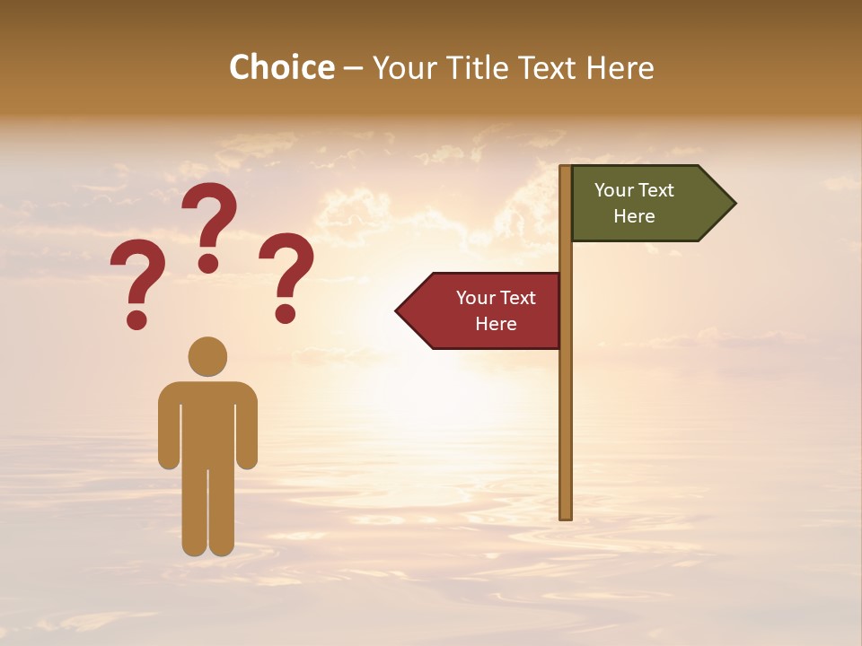 Tourism Ecological Texture PowerPoint Template