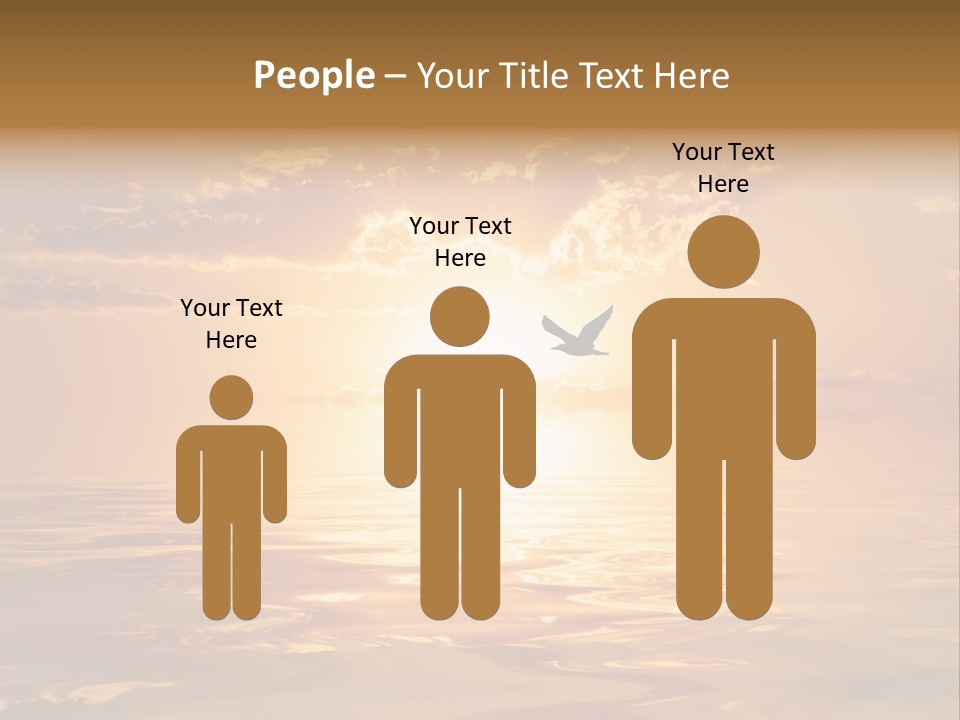 Tourism Ecological Texture PowerPoint Template