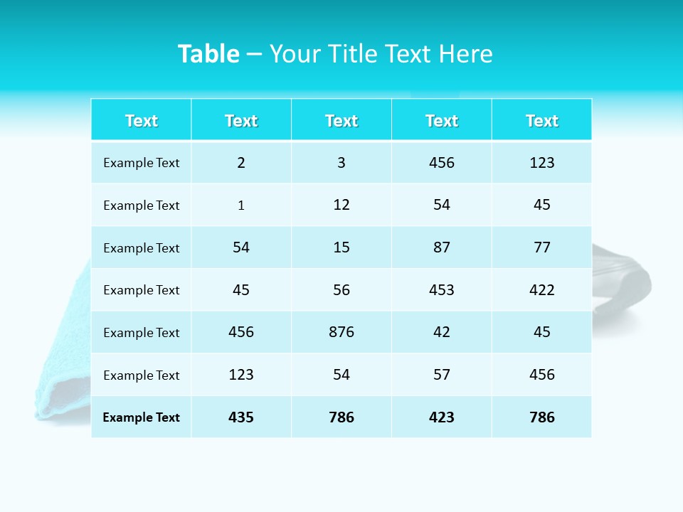 Fitness Equipment Gym PowerPoint Template