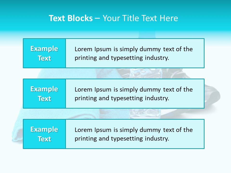 Fitness Equipment Gym PowerPoint Template