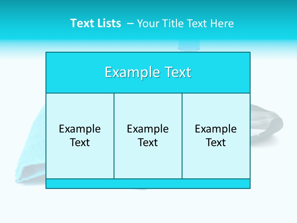 Fitness Equipment Gym PowerPoint Template