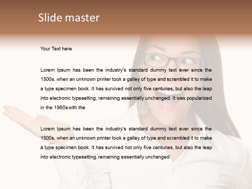 Space Sale Looking PowerPoint Template