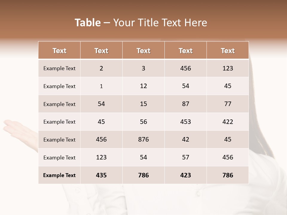 Space Sale Looking PowerPoint Template