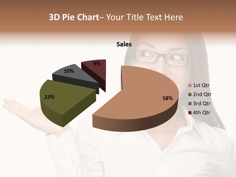 Space Sale Looking PowerPoint Template