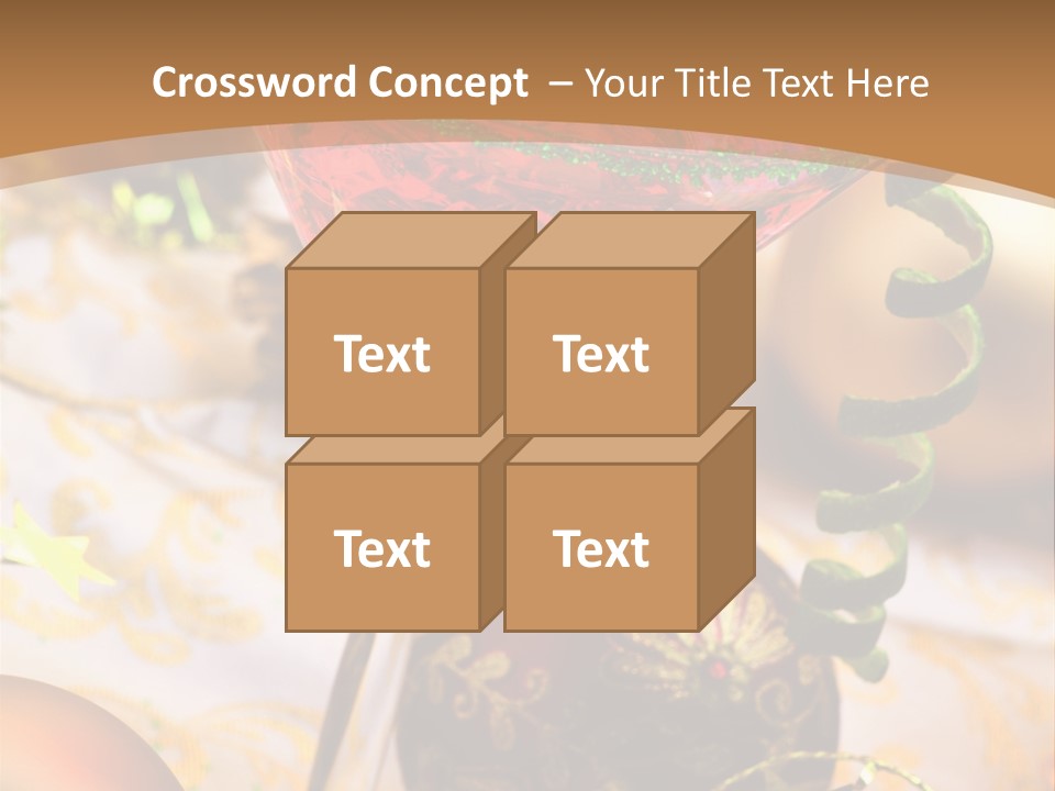 Gin Liqueur Juice PowerPoint Template