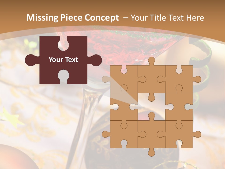 Gin Liqueur Juice PowerPoint Template