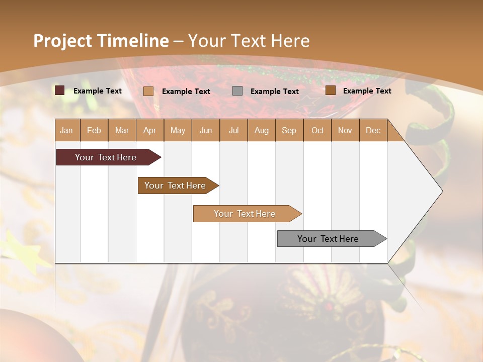 Gin Liqueur Juice PowerPoint Template