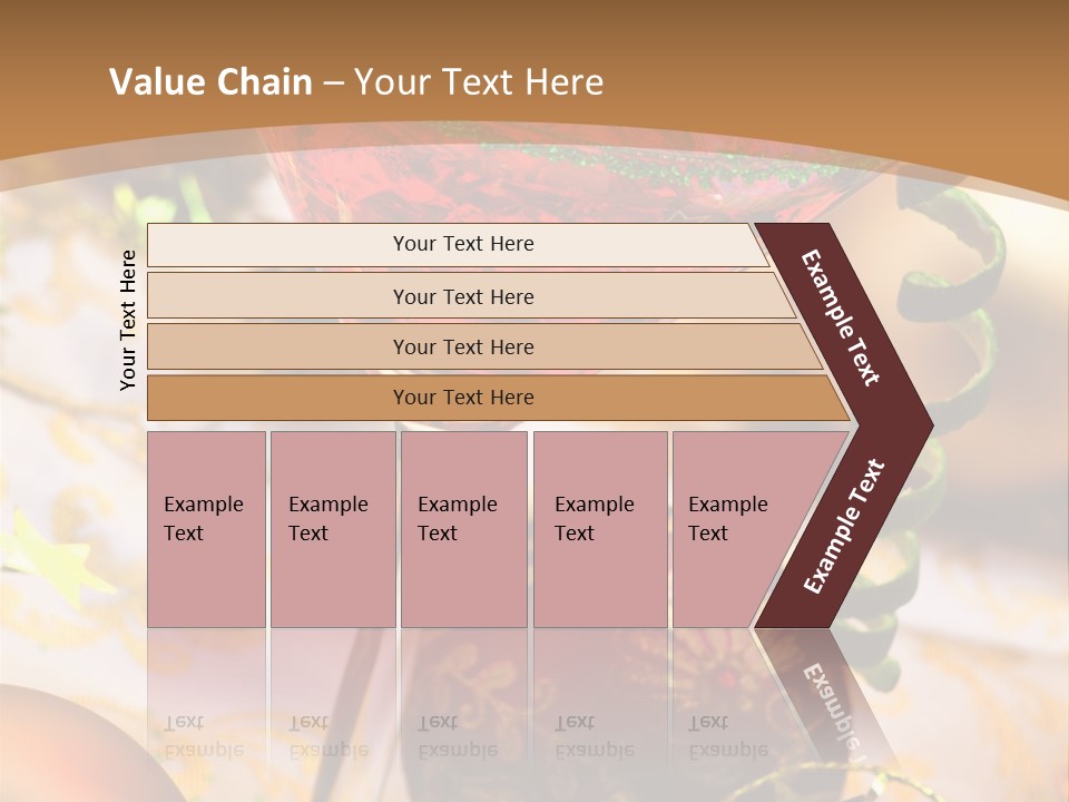 Gin Liqueur Juice PowerPoint Template