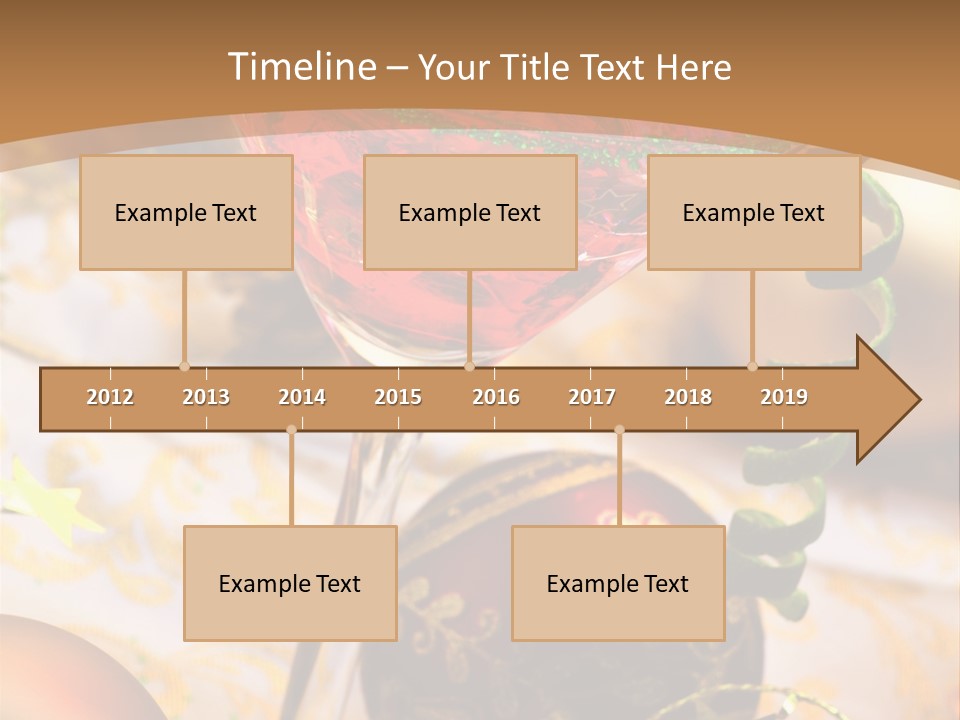 Gin Liqueur Juice PowerPoint Template