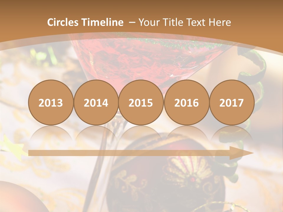 Gin Liqueur Juice PowerPoint Template