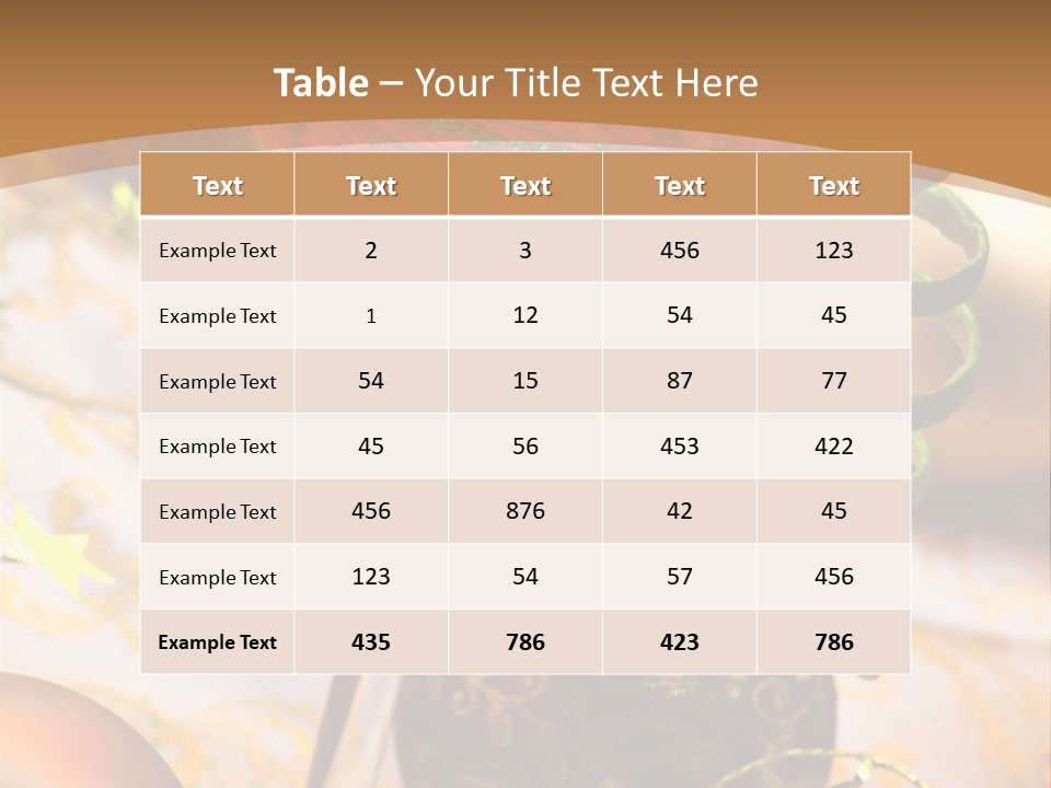 Gin Liqueur Juice PowerPoint Template