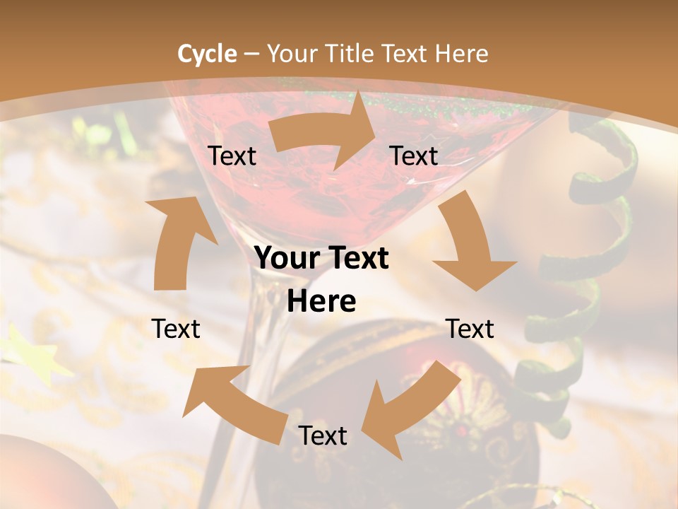 Gin Liqueur Juice PowerPoint Template