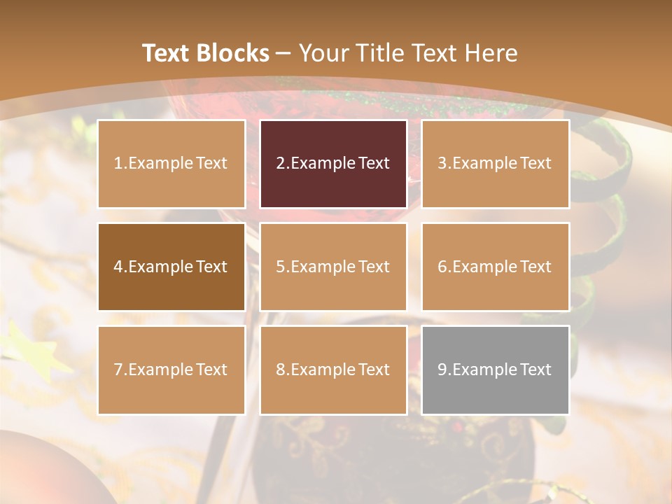 Gin Liqueur Juice PowerPoint Template