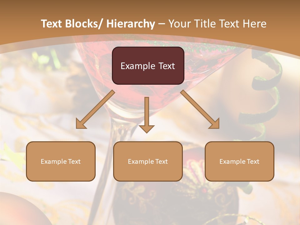 Gin Liqueur Juice PowerPoint Template