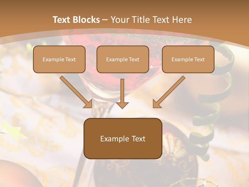 Gin Liqueur Juice PowerPoint Template