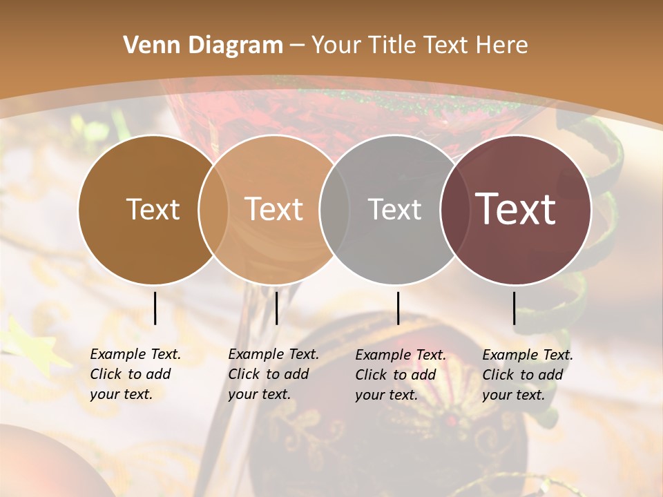 Gin Liqueur Juice PowerPoint Template