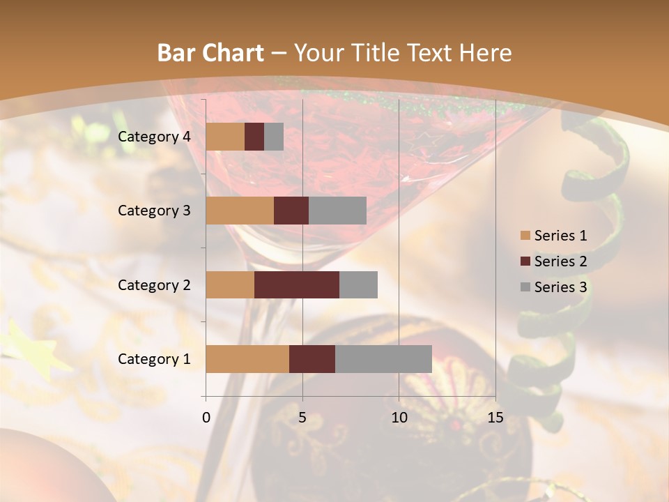 Gin Liqueur Juice PowerPoint Template