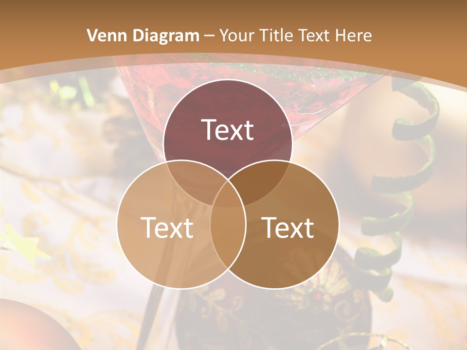 Gin Liqueur Juice PowerPoint Template