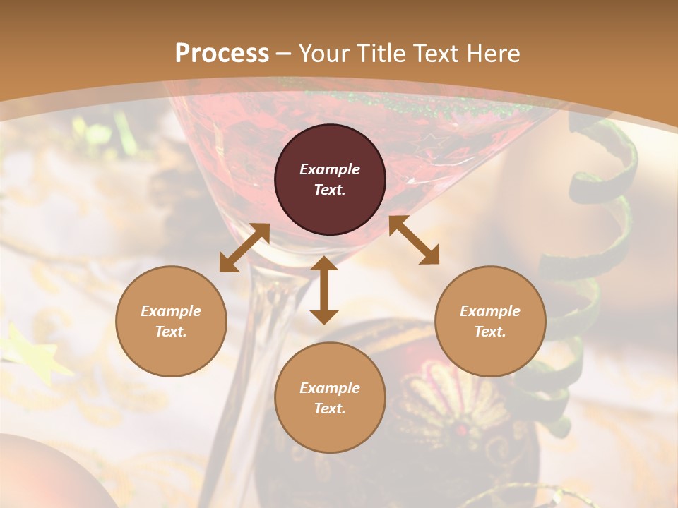 Gin Liqueur Juice PowerPoint Template