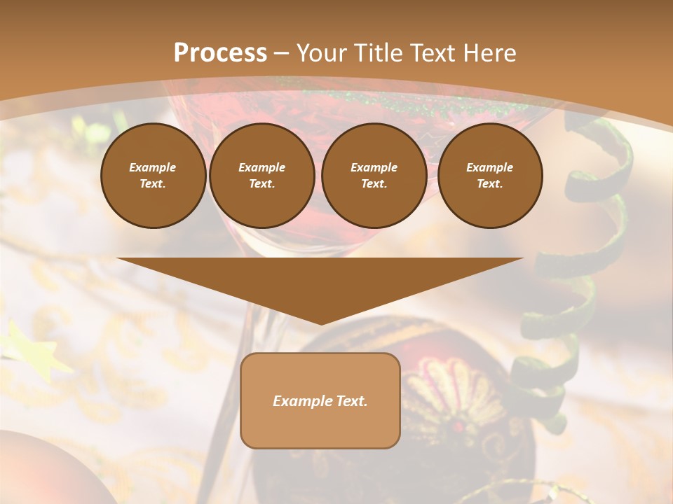 Gin Liqueur Juice PowerPoint Template