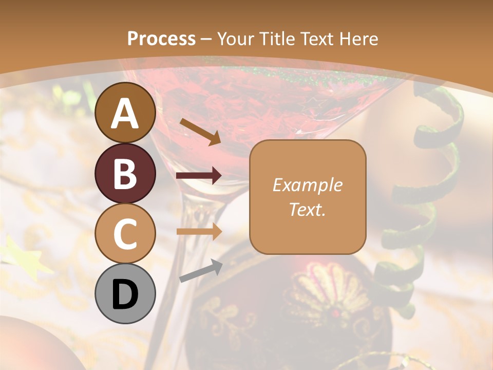 Gin Liqueur Juice PowerPoint Template