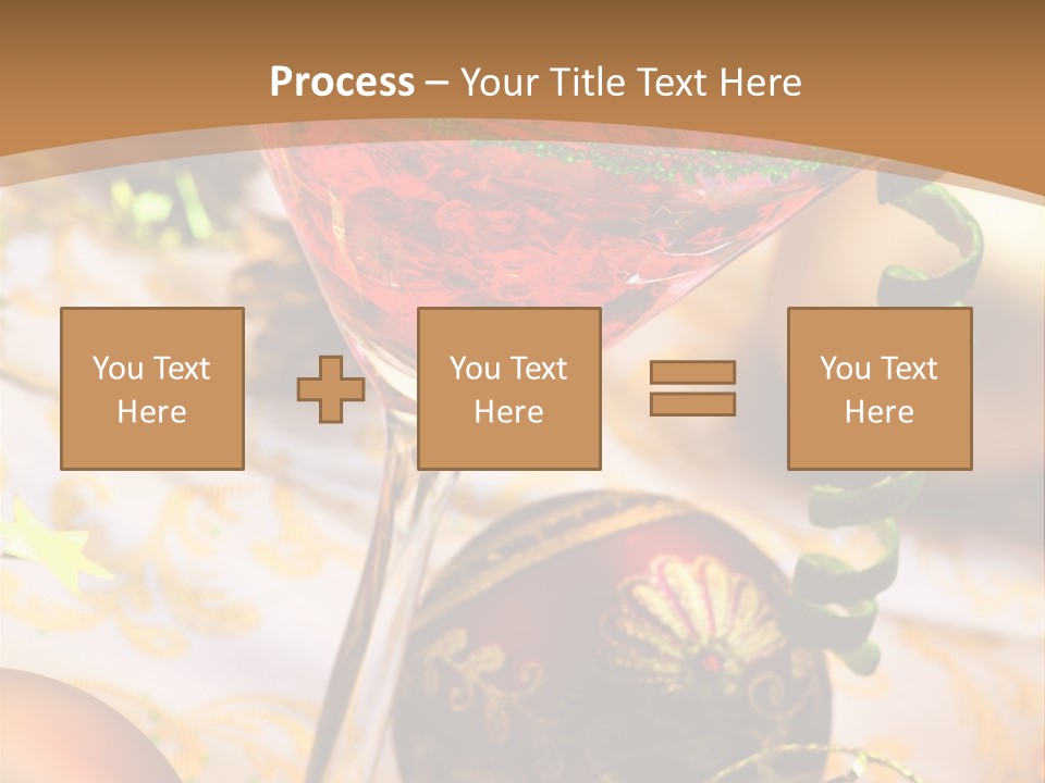 Gin Liqueur Juice PowerPoint Template