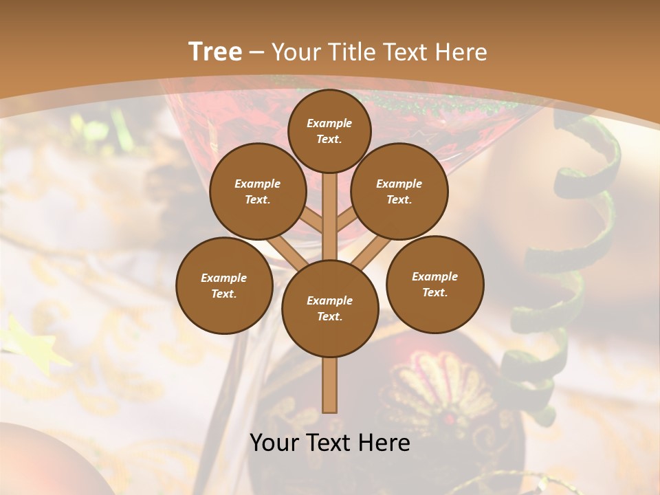 Gin Liqueur Juice PowerPoint Template